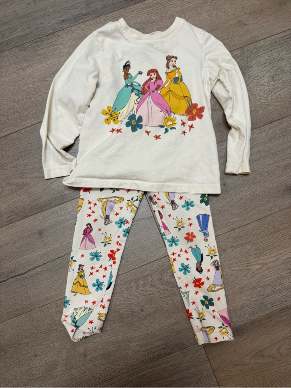 Hanna Andersson Cream Girls' Princess Set - Multicolor
